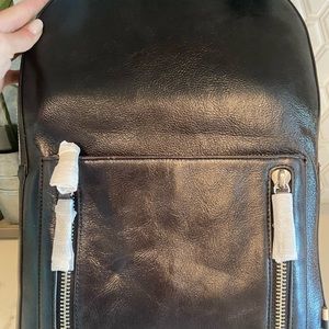 Uri Minkoff Black Leather Backpack - BRAND NEW